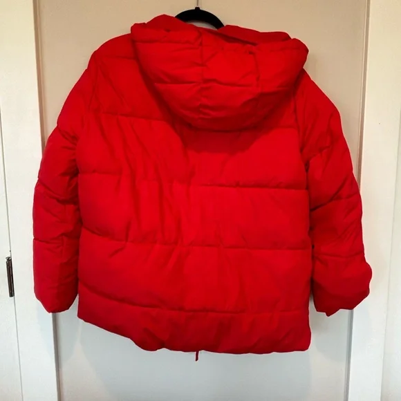 GAP Red THICK Puffer Jacket XS - Picture 2 of 5